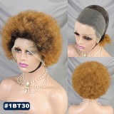 [13X4]Curly Wigs Human Hair Lace Frontal Wig Glueless