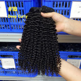 10a human hair weft, double drawn human hair bundle, bone straight hair, in stock, wholesale from manufacturer