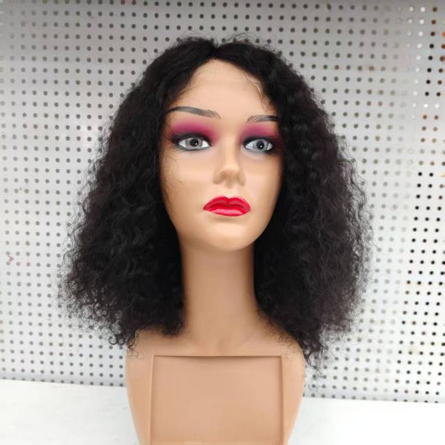 SDD 4*4Lace Closure Glueless Curly Wigs 100% Brazilian human