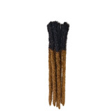 Realistic short hair wig 0.6cm handmade dreadlocks cosplay black braids reggae Dreadlocs