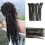 Real human hair dreadlock wig, 0.6cm at the top and 0.4cm at the bottom, Cosplay Dreadlock human hair