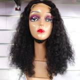 SDD 4*4Lace Closure Glueless Curly Wigs Brazilian human hair