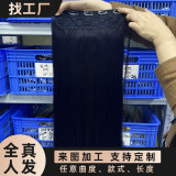 Customized real human hair wigs, SDD one-piece three-section, high volume, one-piece style, can be bleached, dyed, and permed, women's real hair wig pieces