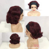 12A Headband loose Bob Vietnamese Human hair 250% density
