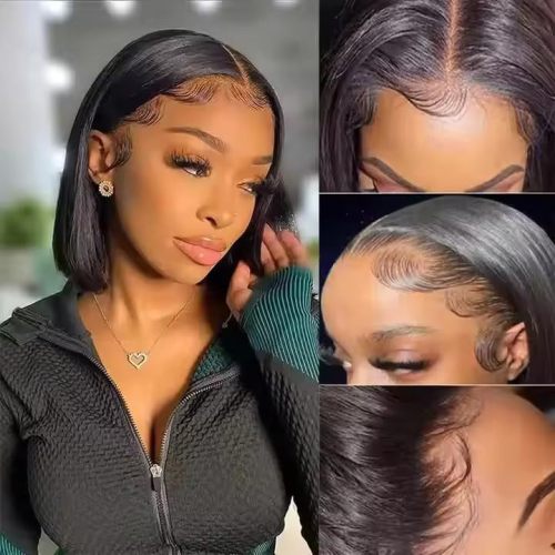 12A13*4 Bone Straight Hair BOB wig human hair Bone Straight hair Vietnam sdd
