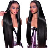 Brazilian Human Hair 13*4frontal 20-36inch  Long Straigh Wig