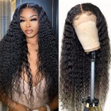 11A 13*4frontal Wave long wig 180%density Brazilian wig