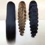 40inch Real Hair Wigs - Direct Sales from the Manufacturer, Extra-Long Headpieces, Cross-Border Exclusive Sale of Extra-Long Real Human Hair Wigs