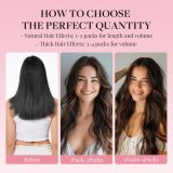 European and American cross-border real human hair i-tip hair extensions, 50g hair bundle, seamless hair extensions for foreign trade