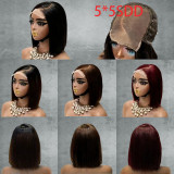 SDD 5*5lace Glueless Straight Bob Vietnamese Hair