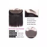 EarToEarVietnameseStraightHumanHair13*4LaceFrontal fully hand-woven craftsmanship