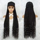 Hot sale Braids Wig with Cap Afro Braided Wigs