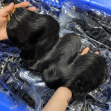 Wig, real human hair, crochet braiding hair, Vietnamese human hair extensions, cross-border hair