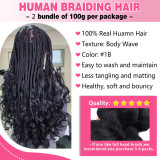 Cross-border European and American real human hair wigs, hair bundles, straight/body wave wigs, cosplay hair extensions