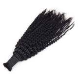 European and American cross-border dreadlock hair extensions, straight strands of real human hair, bulk human hair, full real hair wigs