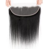 13*4 Frontal Handmade Lace Closures Human Hair