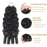 Crochet Feather Hair Extensions burmese curly