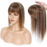 European and American wigs made of real human hair for women, 4P27 hair topper, round top hairpiece, foreign trade cross-border wholesale
