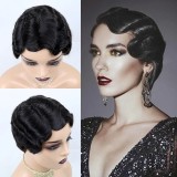 100% Human Hair Short Deep Wave wig Fashion Style