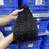Customized real human hair wigs, full human hair, real hair wefts for women, kkst bundles human hair wig