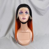 Bone Straight Lace Frontal Wig Short Bob 1B/350 Human Hair