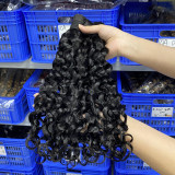 Real human hair wigs, Italian curly, multi-color hair bundles, human bulk hair, all real human hair