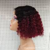SDD 4*4Lace Glueless Water Curly Wigs 100% Brazilian human