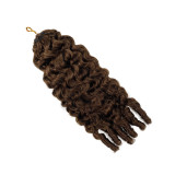 France curly wig, real human hair, crochet braiding, European and American cross-border human hair