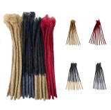 Real human hair dreadlock wig, hand-twisted African dreadlocks, human hair dreadlocks 0.6cm