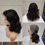 300% Density Egg Roll Wave 13x4 Frontal Wig Bouncy Loose wig