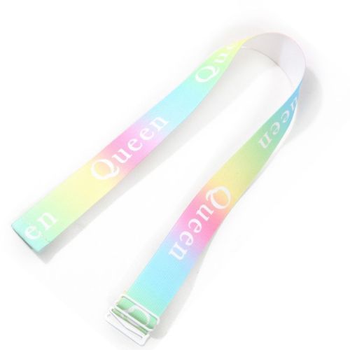 Wig elastic band KING TWIN QUEEN bed sheet storage elastic band quilt strap rainbow style cross-border