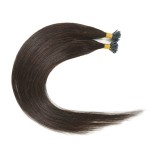 European and American cross-border real human hair i-tip hair extensions, 50g hair bundle, seamless hair extensions for foreign trade