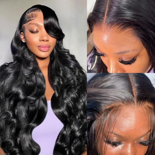 HDLace Body wave wig human hair high-definition lace wig 100% human hair