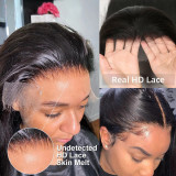 European and American fashion lace front wig, popular in Africa, small curly tube afro curly hair full head real human hair wig