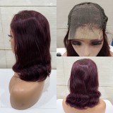12A Glueless 4*4 body wave 200%density Brazilian Human Hair