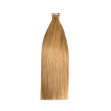Wholesale in-stock PU real hair tape-in extensions for women, seamless hair extensions, tape-in hair extensions, wig pieces
