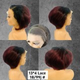 SDD 13*4Frontal lace Fumi Bob 300%density wigs