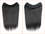 Cross-border dyed human hair U/V1PS5 clip-in wig for cosplay One Pieces Clip in human hair