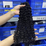 10a human hair weft, double drawn human hair bundle, bone straight hair, in stock, wholesale from manufacturer