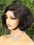 4*4lace Fumi Bob Pixie Cut Full density 100% human hair