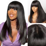 European and American wigs made of real human hair, Bob style, 2x4 lace, layered, with snap-on clips, net and smooth cut, cross-border wholesale