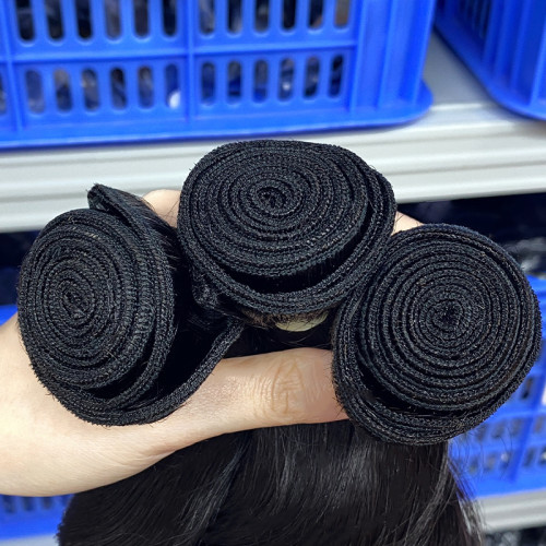 14A braided human hair bundle, can be dyed 613 color, European and American cross-border wigs