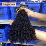 European and American cross-border wigs, real human hair, fish line hair extensions, hair bundles, seamless hair extensions for women, real human hair