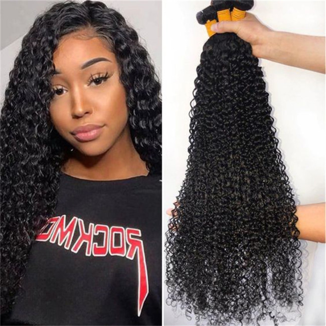 50g Kinky Curly Human Hair Bundles Extension