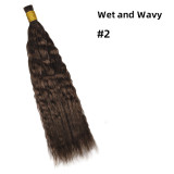 Real human hair wigs, hair bundles for women, wet and wavy human hair, real human hair, cross-border foreign trade