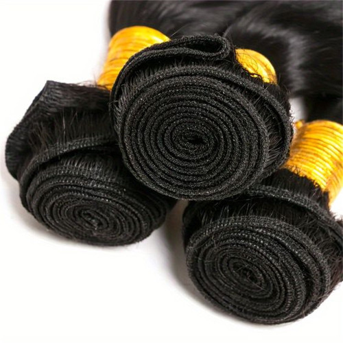 Full real hair extensions, European and American cross-border in-stock Straight bundle Extension human hair