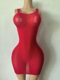 Y39 European and American cross-border fashion women's see-through sexy dress