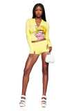 Cross-border European autumn cute cartoon print hooded zip-up jacket and low-waist long pants sports casual suit