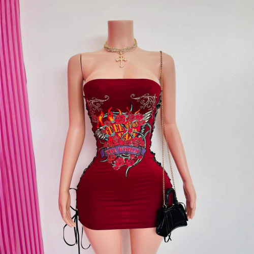 1351 Bodycon Mini Dress Sexy Hot Girl Bodycon Short Dress Fashionable and Sexy
