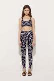 FC1465 European and American cross-border sexy hot girl tight-fitting geometric pattern tank top casual long pants fashion suit women's clothing